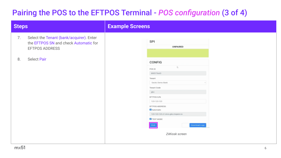 ZiiPOS Kiosk Pairing and Transaction User Guide (3).png